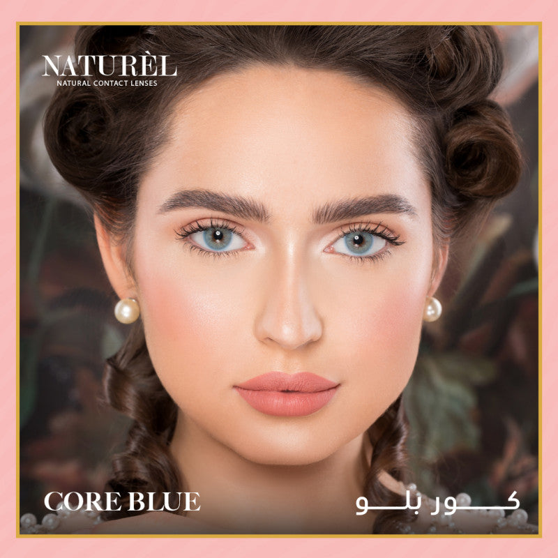 عدسات ناتشورال الشهرية كور بلو - Core Blue